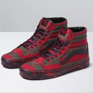 Nightmare on Elm Street Vans freddy krueger